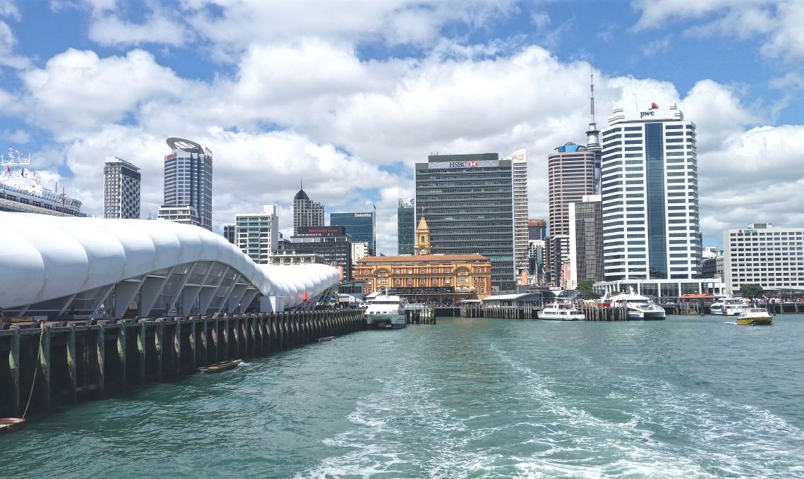 Auckland Hafen Ferry Building